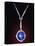 Star Sapphire Necklace-null-Stretched Canvas