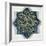 Star-Shaped Overglaze Leaf-Gilded Tile in the Style of Takht-E Solaiman, 13th-14th Century-null-Framed Giclee Print