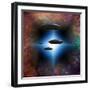 Star Ships Enter through Star Gate-rolffimages-Framed Photographic Print