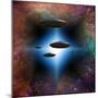 Star Ships Enter through Star Gate-rolffimages-Mounted Photographic Print