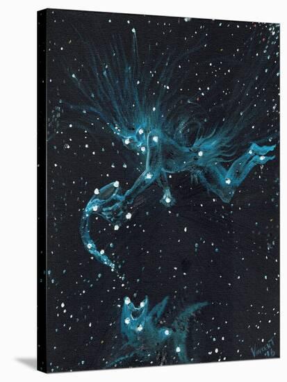 Star Sign - Aquarius, 2016-Vincent Alexander Booth-Stretched Canvas