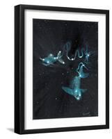 Star Sign -Pisces, 2016-Vincent Alexander Booth-Framed Giclee Print