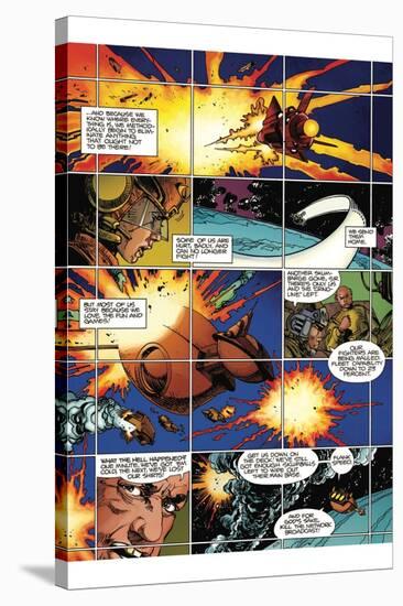 Star Slammers Issue No. 3 - Page 13-Walter Simonson-Stretched Canvas