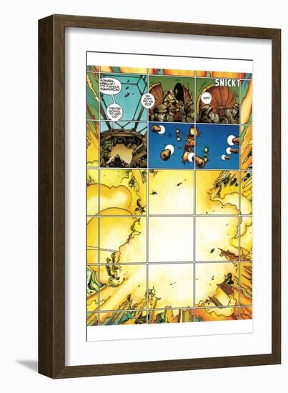 Star Slammers Issue No. 3 - Page 15-Walter Simonson-Framed Art Print