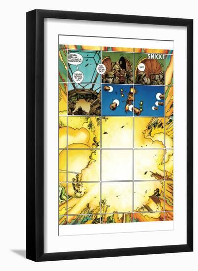 Star Slammers Issue No. 3 - Page 15-Walter Simonson-Framed Art Print