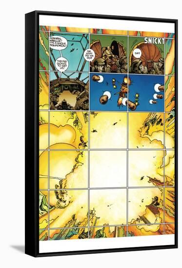 Star Slammers Issue No. 3 - Page 15-Walter Simonson-Framed Stretched Canvas