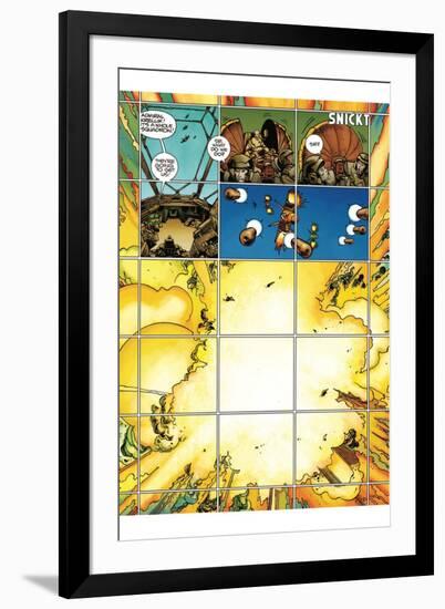 Star Slammers Issue No. 3 - Page 15-Walter Simonson-Framed Art Print