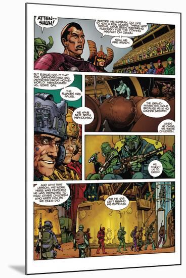 Star Slammers Issue No. 3 - Page 20-Walter Simonson-Mounted Poster