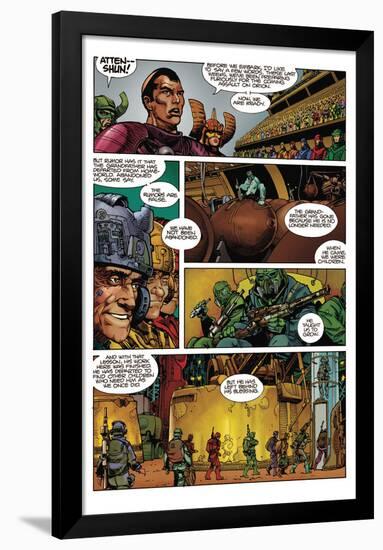 Star Slammers Issue No. 3 - Page 20-Walter Simonson-Framed Poster