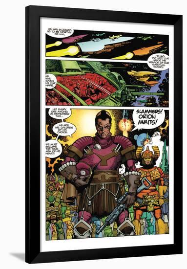 Star Slammers Issue No. 3 - Page 21-Walter Simonson-Framed Poster