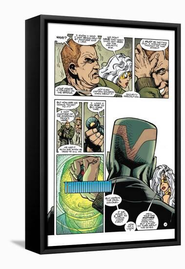 Star Slammers Issue No. 7: The Minoan Agendas, Chapter 4: The Ship - Page 17-Walter Simonson-Framed Stretched Canvas