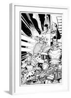 Star Slammers No. 2 Cover - Inks-Walter Simonson-Framed Art Print