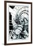 Star Slammers No. 5 Cover - Inks-Walter Simonson-Framed Art Print