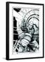 Star Slammers No. 5 Cover - Inks-Walter Simonson-Framed Art Print