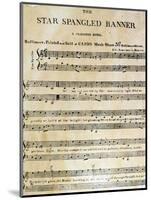 Star Spangled Banner, 1814-null-Mounted Giclee Print
