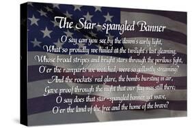 Star-spangled Banner Lyrics-null-Stretched Canvas