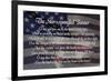 Star-spangled Banner Lyrics-null-Framed Art Print