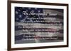 Star-spangled Banner Lyrics-null-Framed Art Print