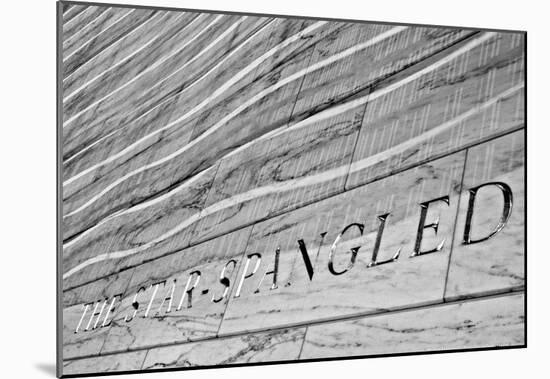 Star Spangled Banner Washington DC-null-Mounted Poster