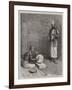 Star Stone Dealer (Moorman) in Ceylon and a Native Lapidary-null-Framed Giclee Print