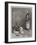 Star Stone Dealer (Moorman) in Ceylon and a Native Lapidary-null-Framed Giclee Print
