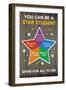 STAR Student - Shine for All to See-Gerard Aflague Collection-Framed Art Print