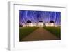 Star Trail Timelapse behind the Griffith Observatory in Los Angeles, CA-tobkatrina-Framed Photographic Print