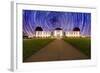 Star Trail Timelapse behind the Griffith Observatory in Los Angeles, CA-tobkatrina-Framed Photographic Print