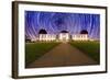 Star Trail Timelapse behind the Griffith Observatory in Los Angeles, CA-tobkatrina-Framed Photographic Print