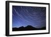 Star Trail with South Sister Mountain, Oregon, USA-Jamie & Judy Wild-Framed Photographic Print