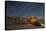 Star Trails Above a Campsite in Anza Borrego Desert State Park, California-null-Stretched Canvas