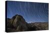Star Trails Above the San Ysidro Mountains, California-null-Stretched Canvas