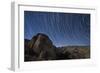 Star Trails Above the San Ysidro Mountains, California-null-Framed Photographic Print