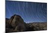 Star Trails Above the San Ysidro Mountains, California-null-Mounted Photographic Print