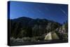 Star Trails and a Lone Tent in the Inyo National Forest, California-null-Stretched Canvas