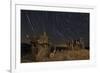 Star Trails and Intricate Sand Tufa Formations at Mono Lake, California-null-Framed Photographic Print