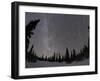 Star Trails and Milky Way-Stocktrek Images-Framed Premium Photographic Print