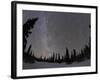 Star Trails and Milky Way-Stocktrek Images-Framed Photographic Print