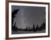 Star Trails and Milky Way-Stocktrek Images-Framed Photographic Print