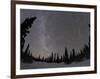 Star Trails and Milky Way-Stocktrek Images-Framed Photographic Print