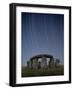 Star Trails Over Stonehenge-David Parker-Framed Photographic Print