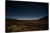 Star Trails over the Salar De Uyuni Salt Flats, Bolivia, South America-Kim Walker-Stretched Canvas