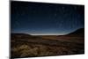Star Trails over the Salar De Uyuni Salt Flats, Bolivia, South America-Kim Walker-Mounted Photographic Print