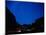 Star Trails withMountains at Night-Amy And Chuck Wiley/wales-Mounted Photographic Print