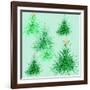 Star Trees-Anna Platts-Framed Giclee Print