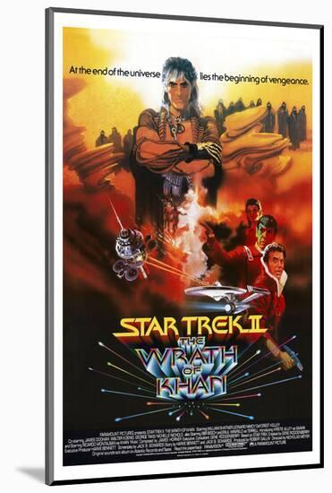 STAR TREK II: THE WRATH OF KHAN [1982], directed by NICHOLAS MEYER.-null-Mounted Photographic Print