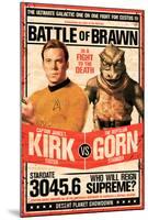 Star Trek- Kirk vs Gorn Stardate 3045.6-null-Mounted Poster