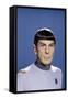 Star Trek, le film (Star Trek: The Motion Picture) by Robert Wise with Leonard Nimoy, 1979 (photo)-null-Framed Stretched Canvas