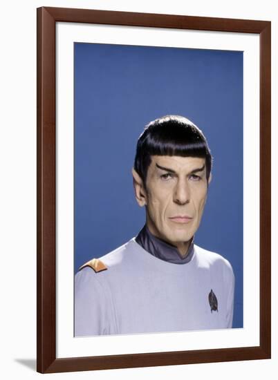 Star Trek, le film (Star Trek: The Motion Picture) by Robert Wise with Leonard Nimoy, 1979 (photo)-null-Framed Photo