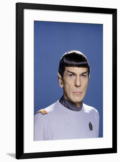 Star Trek, le film (Star Trek: The Motion Picture) by Robert Wise with Leonard Nimoy, 1979 (photo)-null-Framed Photo